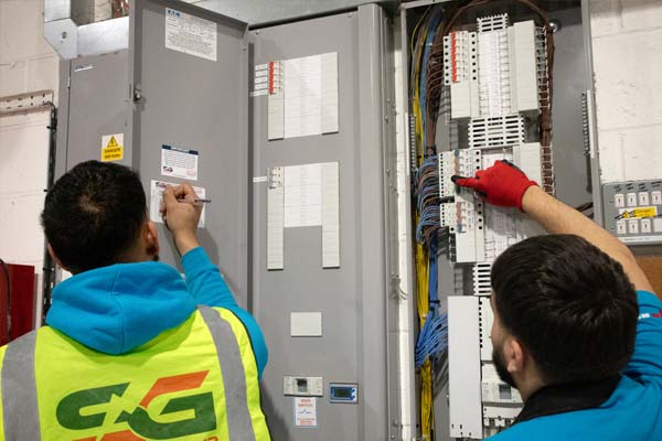 Electrical Contractors in London - Electrical Testing at Warehouse